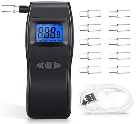 ABS MEMS Sensor Digital Breath Alcohol Tester Alcohol Checking Machine Breathalyzer Breathalyzer